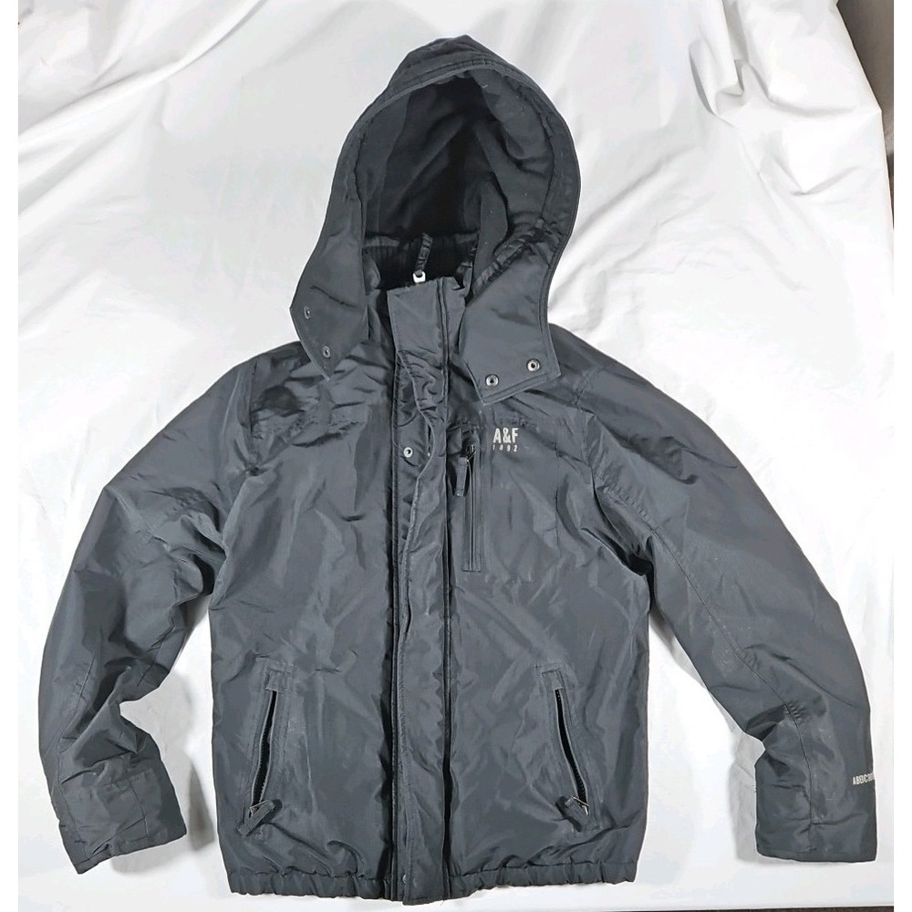 Abercrombie & Fitch All Season Weather Warrior Jacket‎ Black A&F 1892 Medium